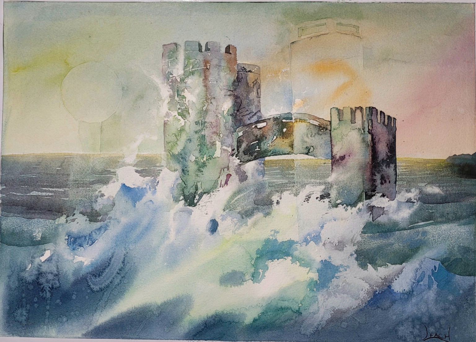 Astral Seas: Architecture meeting the force of water.